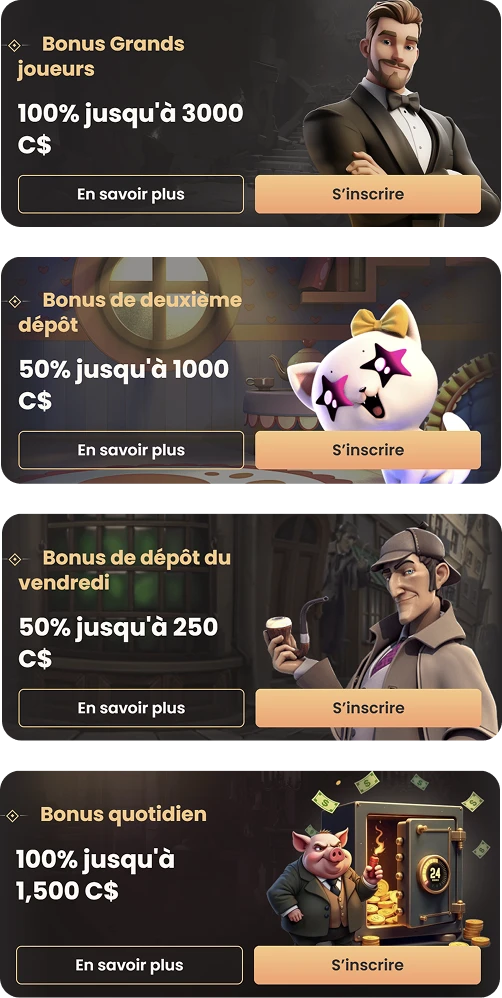 National casino bonus