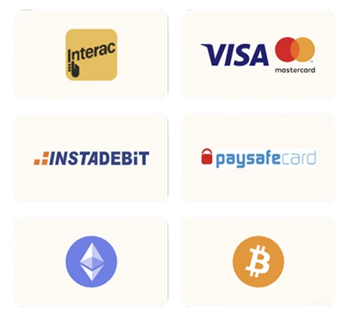 National casino Méthodes de paiement